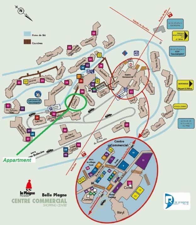 Carene - Belle Plagne - 8 Personnes Διαμέρισμα La Plagne Εξωτερικό φωτογραφία